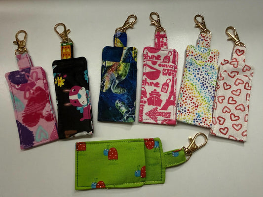 Keychain-Sized Chapstick Holders - Multicolors